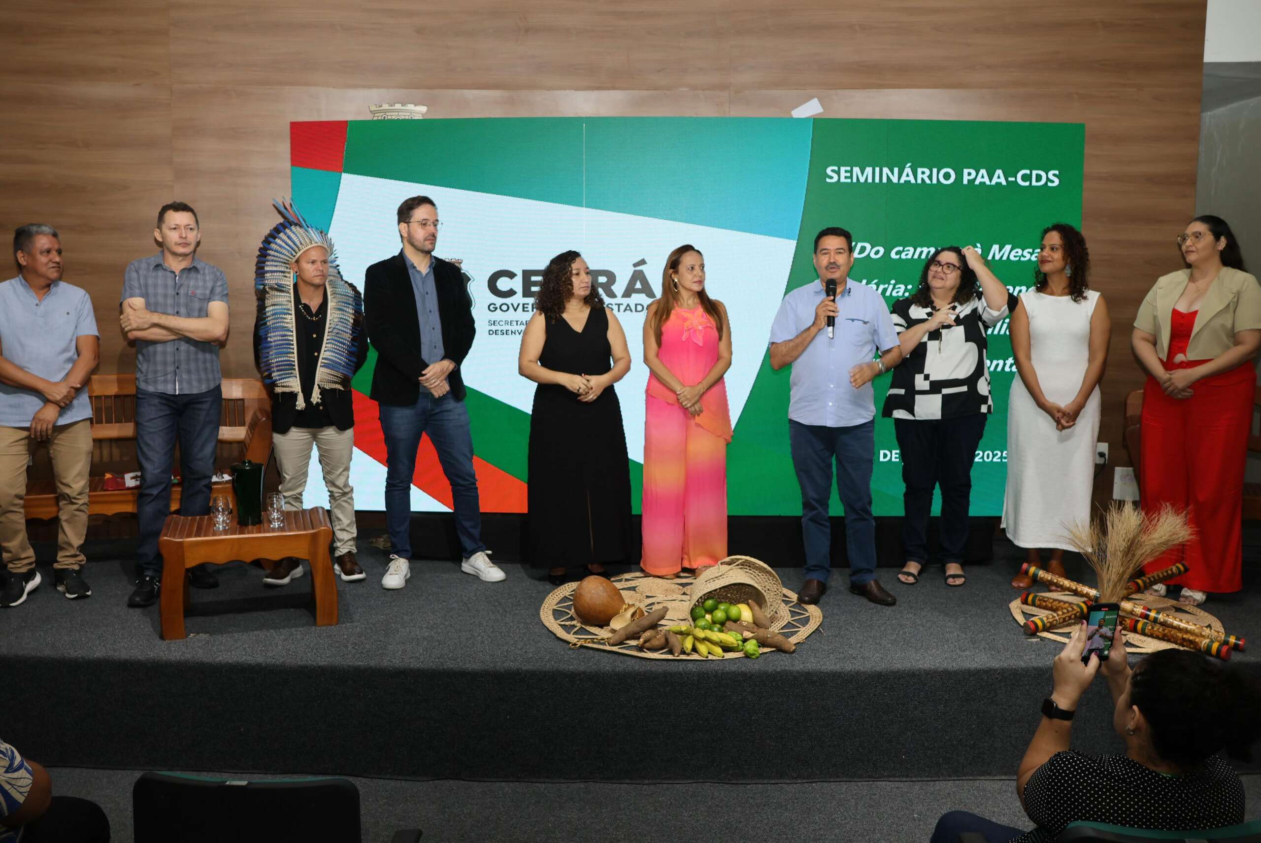 Seminário do PAA-CDS discute fortalecimento da agricultura familiar e segurança alimentar no Ceará