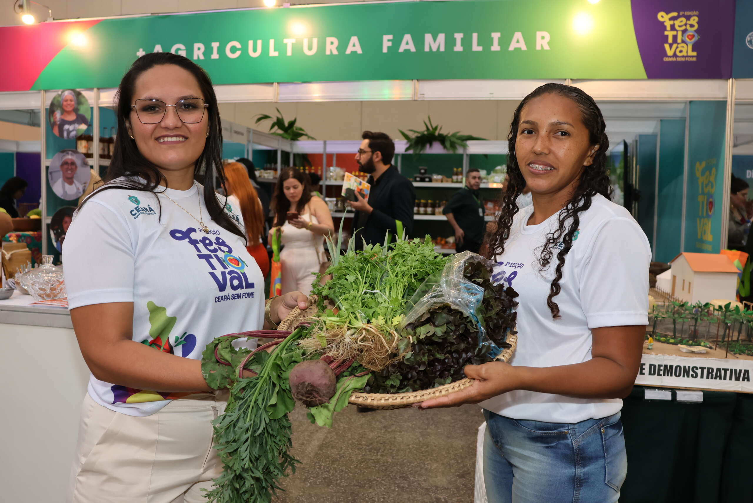 Agricultura familiar é destaque no estande da SDA no 2º Festival Ceará Sem Fome