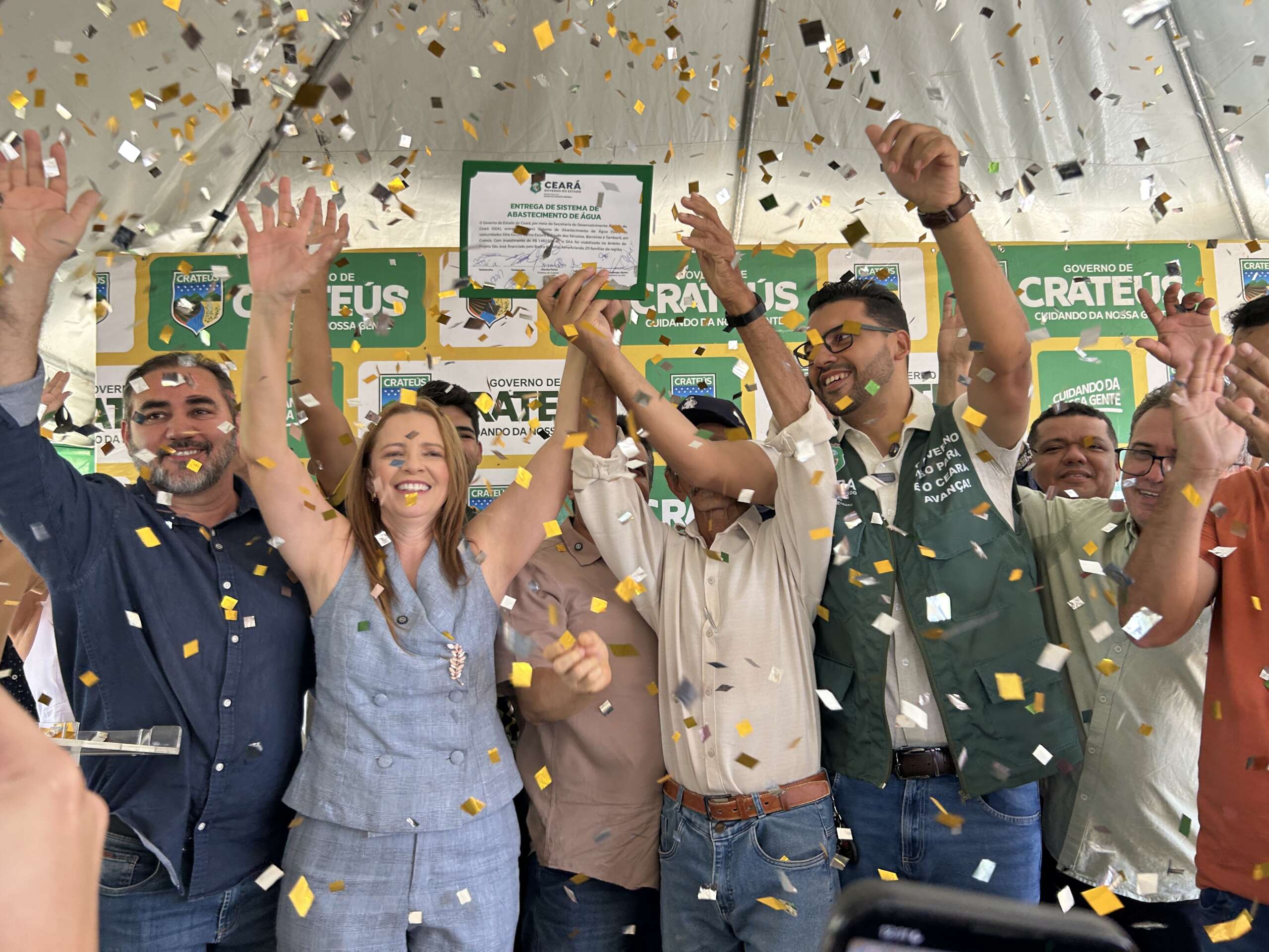 Maratona de entregas fortalece mecanização agrícola, acesso à água e fomento produtivo no Sertão de Crateús